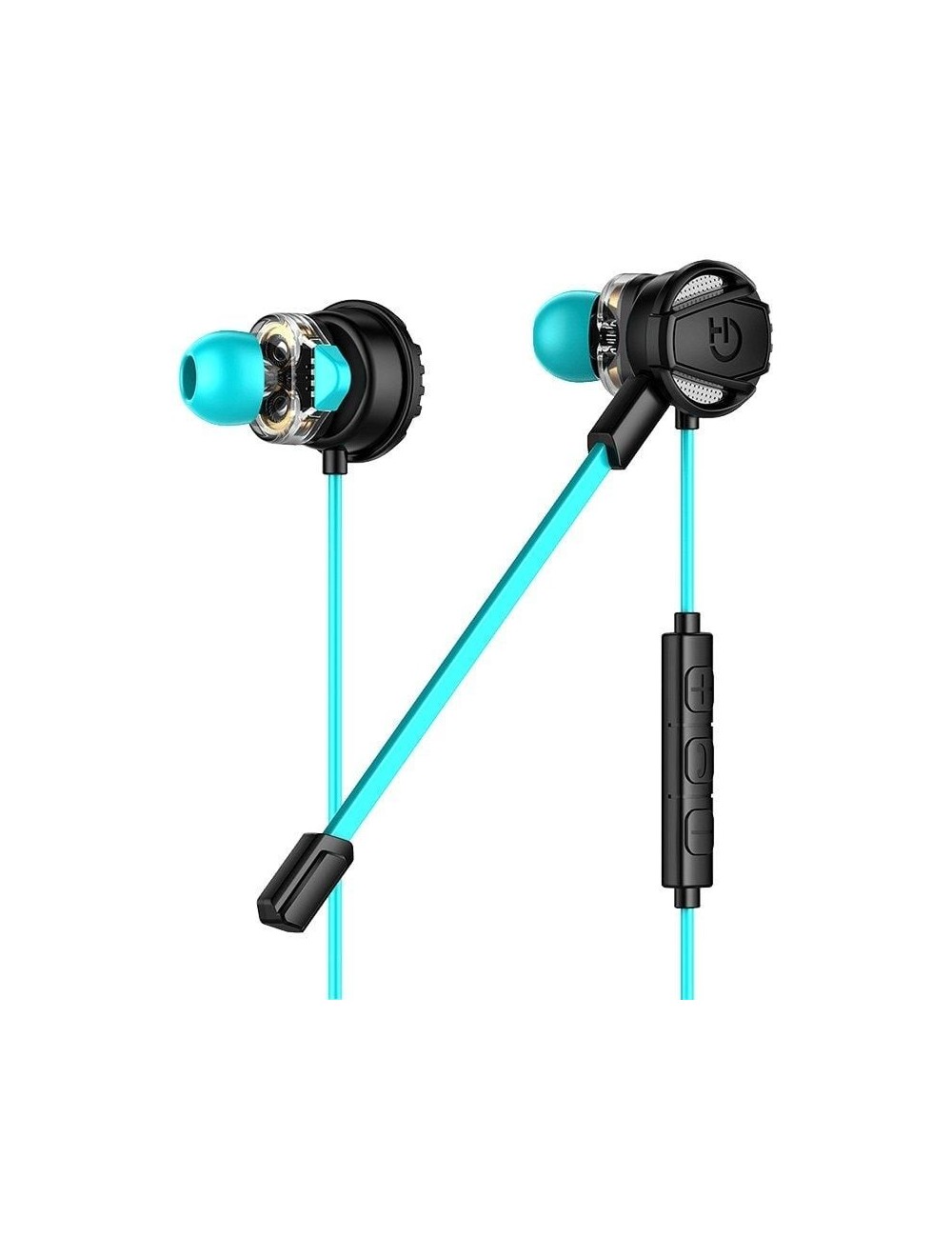 Auriculares Gaming con Micrófono Hiditec Taiko/ Jack 3.5/ Azules