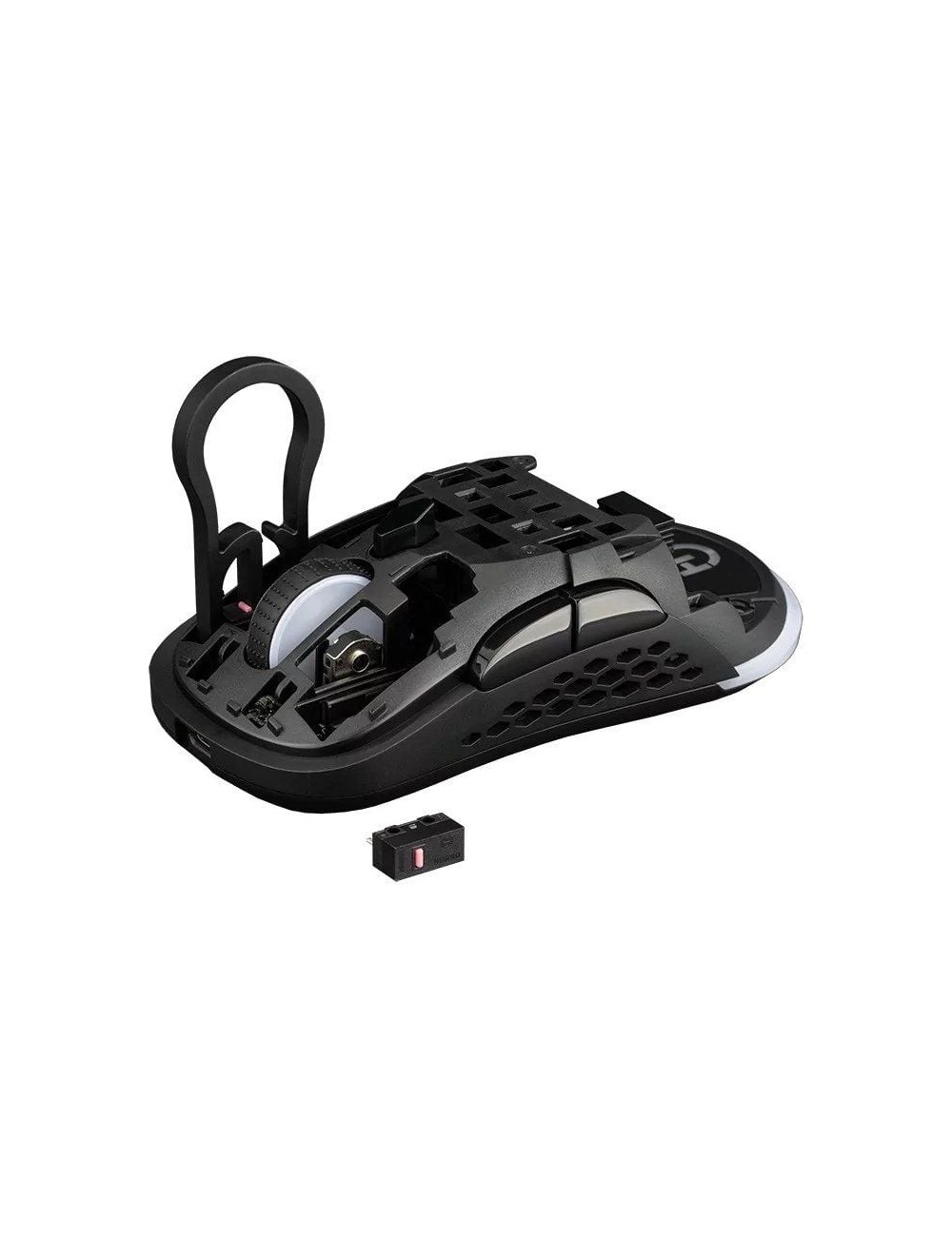 Ratón Gaming Inalámbrico Hiditec GX30 Pro Wireless/ Batería recargable/ Hasta 26000 DPI