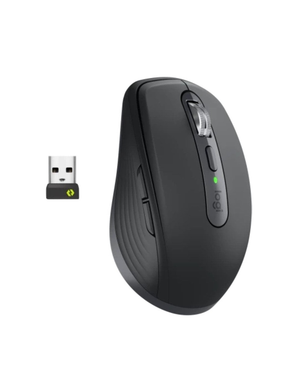 Ratón Inalámbrico Logitech MX Anywhere 3S For Business/ Batería recargable/ Hasta 8000 DPI/ Grafito