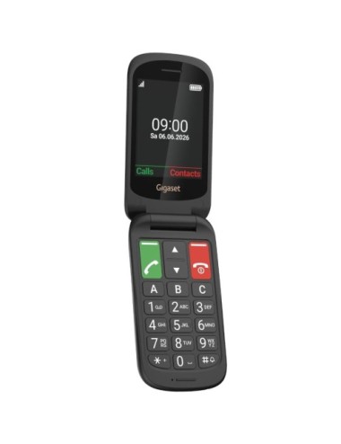 Teléfono Móvil Gigaset GL40 para Personas Mayores/ 4G/ Negro