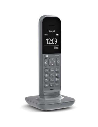 Teléfono Inalámbrico Gigaset CL390/ Pack DUO/ Gris