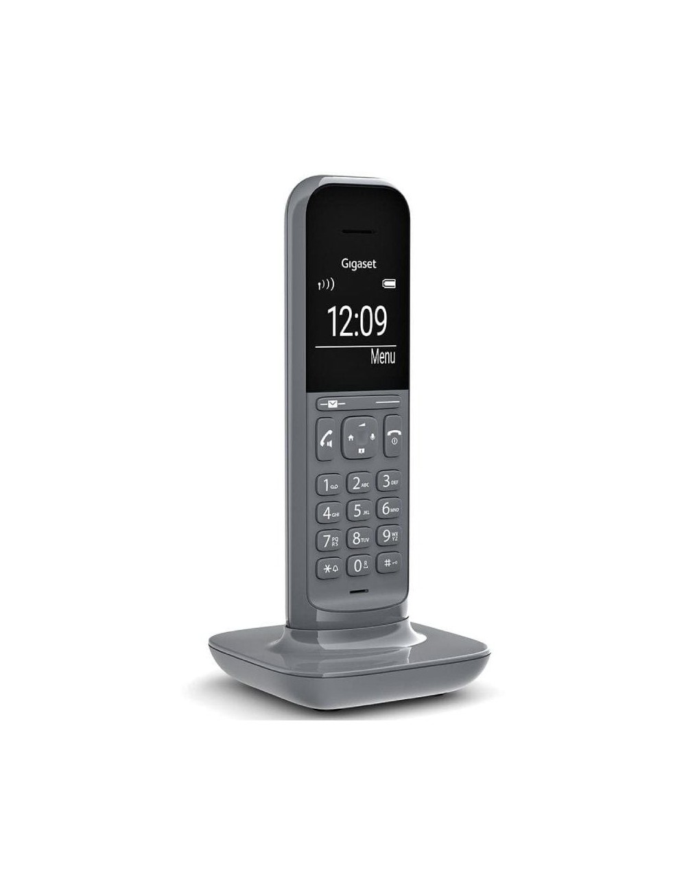 Teléfono Inalámbrico Gigaset CL390/ Pack DUO/ Gris