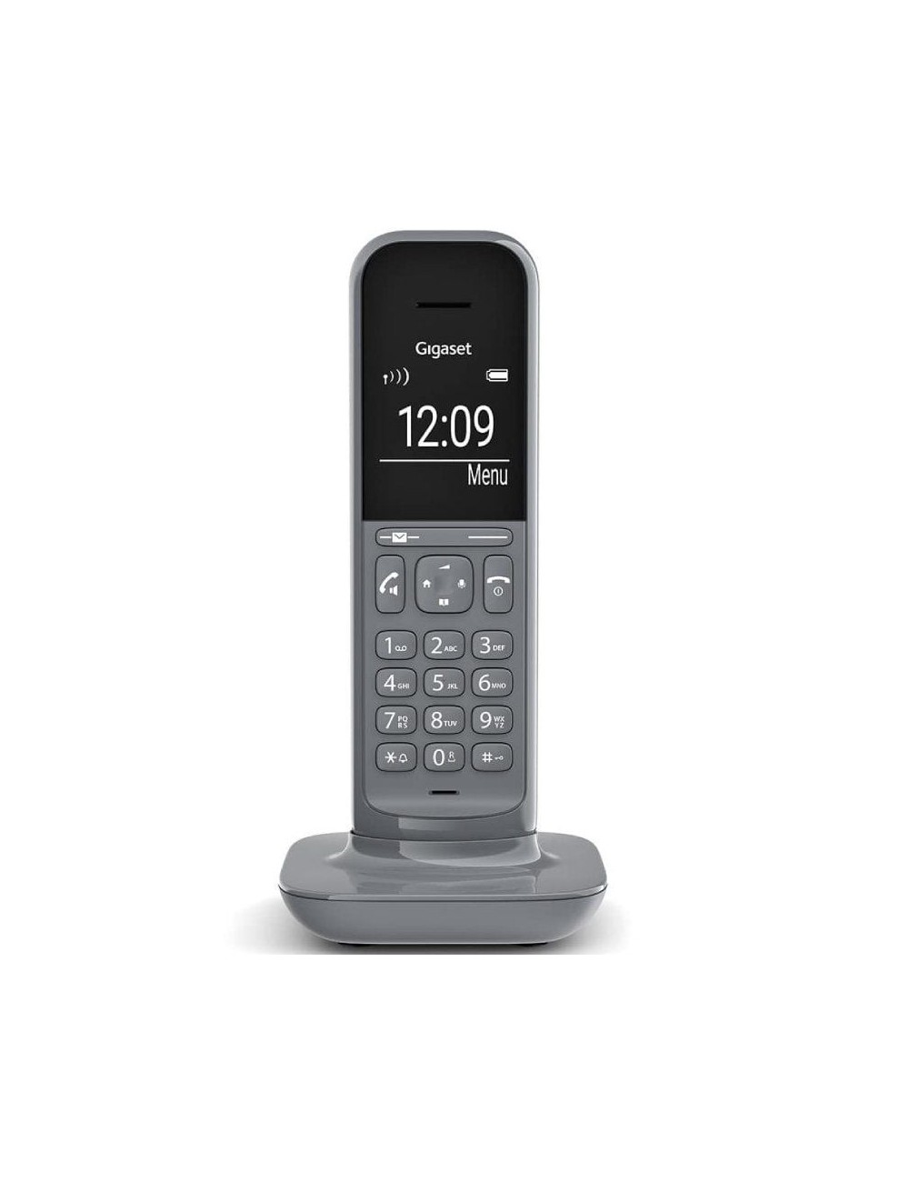 Teléfono Inalámbrico Gigaset CL390/ Pack DUO/ Gris