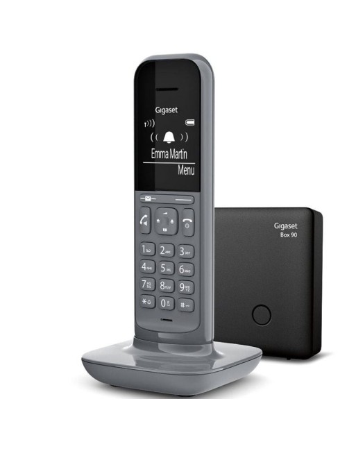 Teléfono Inalámbrico Gigaset CL390/ Pack DUO/ Gris