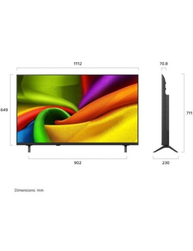 Televisor LG NanoCell 50NU850B6LA 50'/ Ultra HD 4K/ Smart TV/ WiFi/ Negro