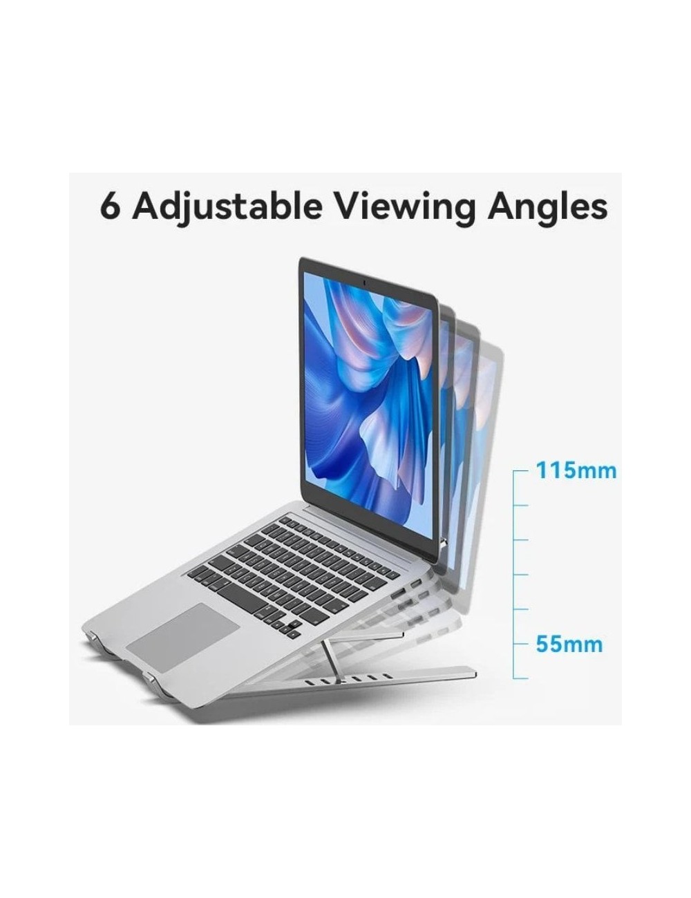 Soporte Vention KDMI0 para Portátil/Tablet hasta 17'