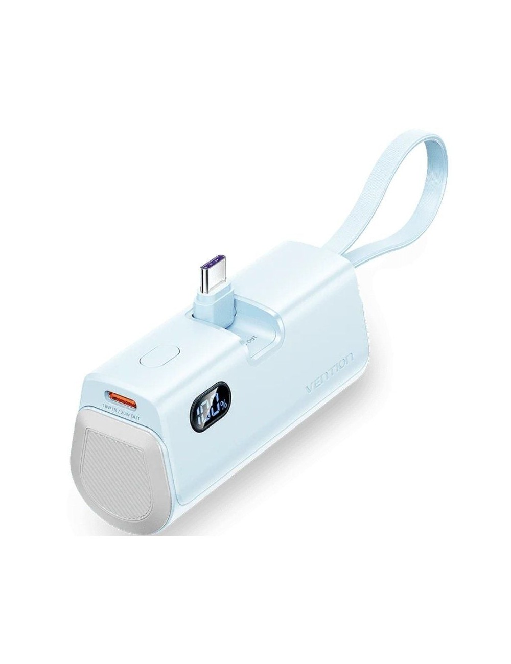 Powerbank 4800mAh Vention FHQL0/ 22.5W/ Azul