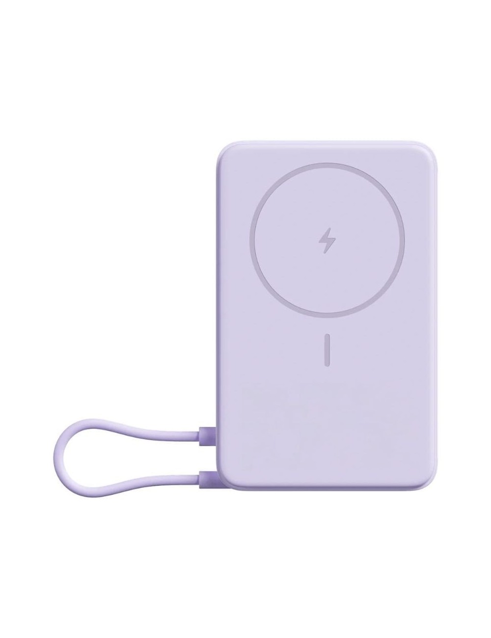 Powerbank 10000mAh Xiaomi Magnetic Power Bank 10000/ Wireless/ Púrpura