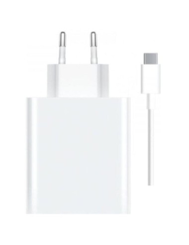 Cargador de Pared Xiaomi 120W HyperCharge Combo (Type-A)/ 1xUSB + Cable USB Tipo-C/ 120W