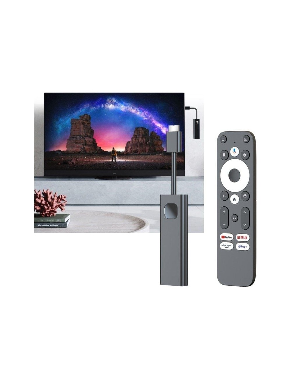 Android TV Leotec TvBox 4K Dongle GC216/ 16GB