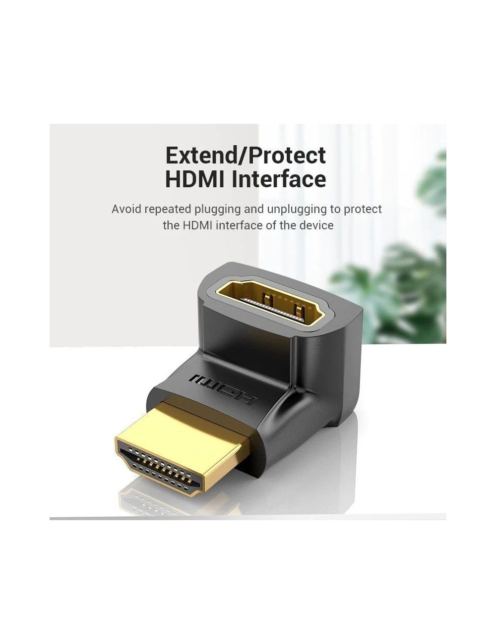 Adaptador HDMI 4K 270º Vention AINB0/ HDMI Macho - HDMI Hembra