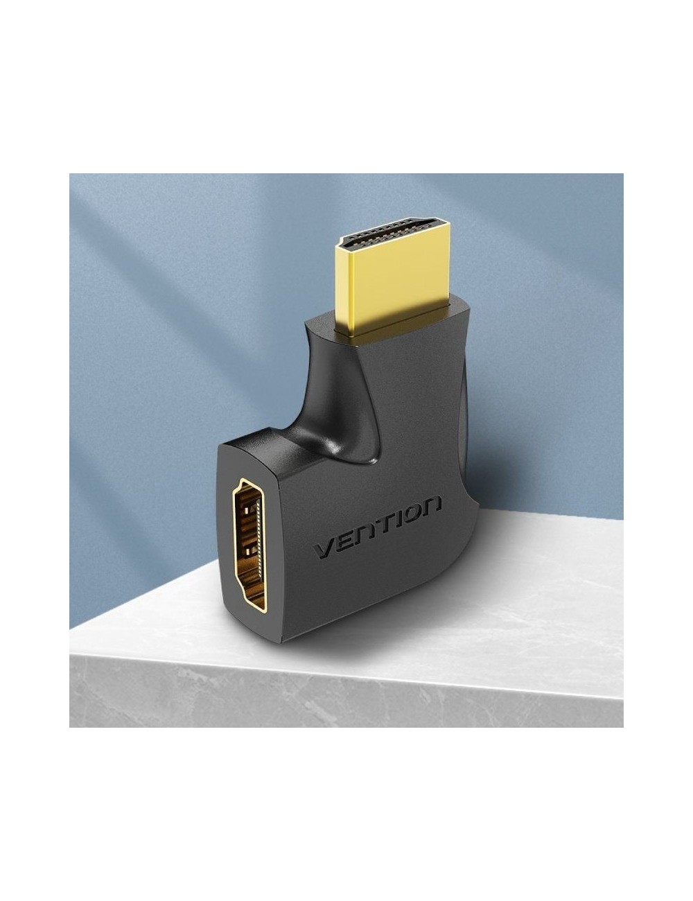 Adaptador HDMI 4K 90º Vention AIPB0/ HDMI Macho - HDMI Hembra