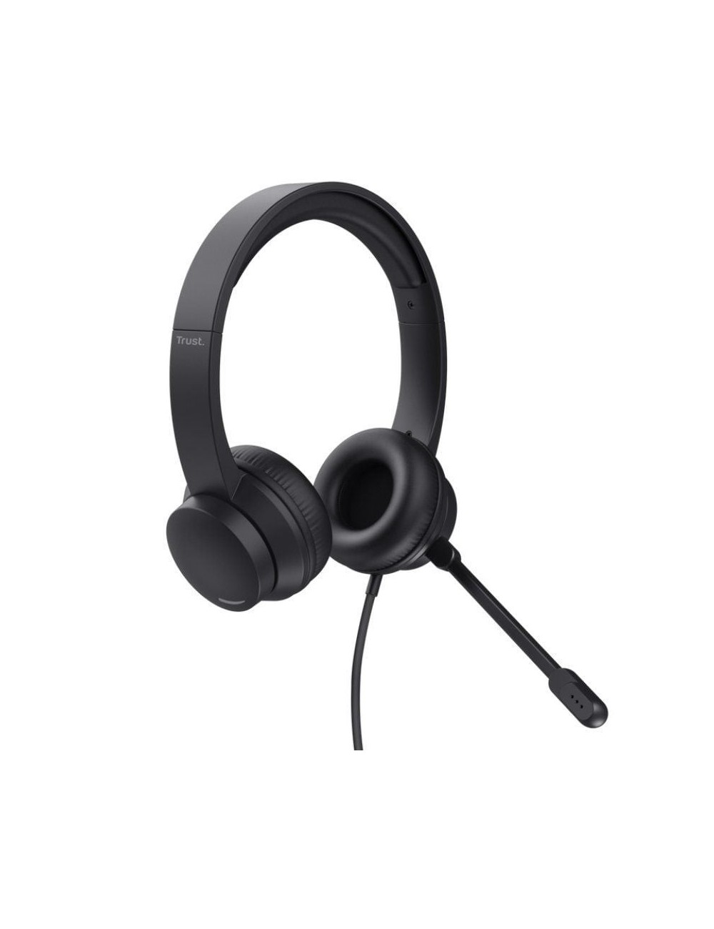 Auriculares Trust HS-201 USB/ con Micrófono/ USB/ Negros
