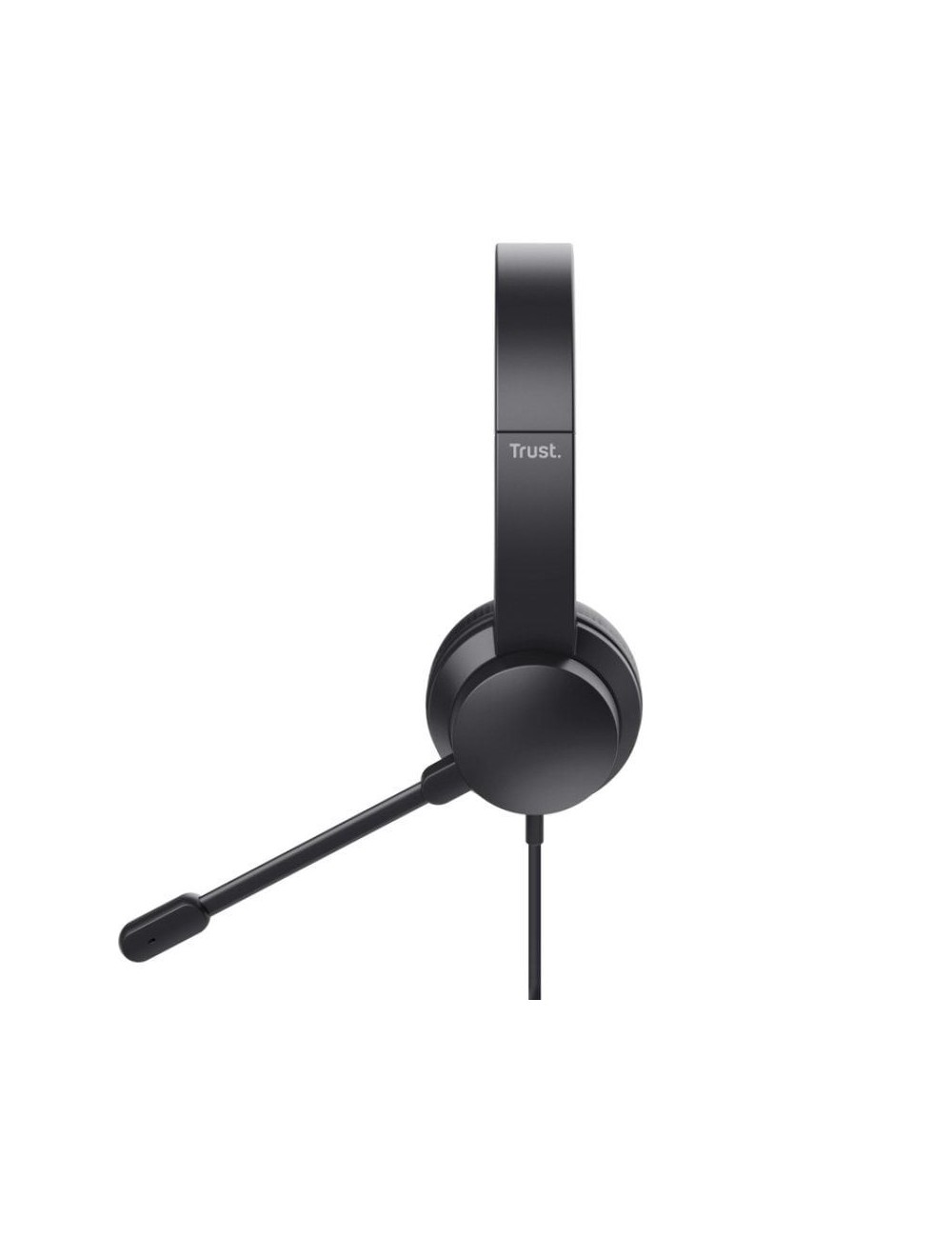 Auriculares Trust HS-201 USB/ con Micrófono/ USB/ Negros