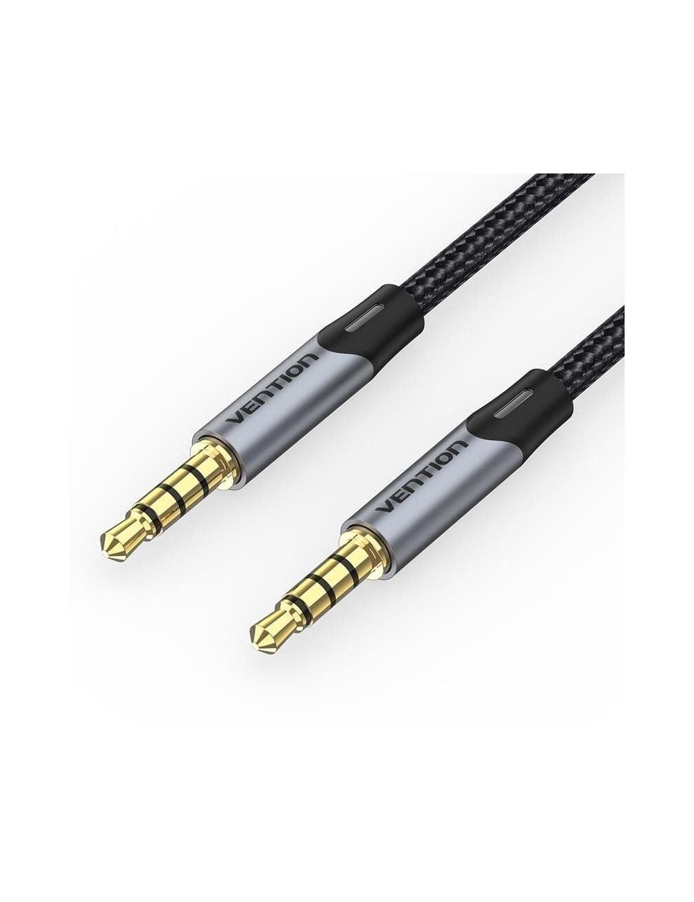 Cable Estéreo Vention BAQHG/ Jack 3.5 Macho - Jack 3.5 Macho/ 1.5m/ Gris