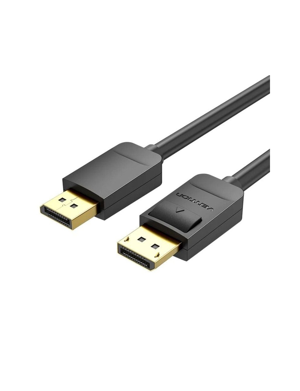Cable DisplayPort 1.2 4K Vention HACBG/ DisplayPort Macho - DisplayPort Macho/ 1.5m/ Negro