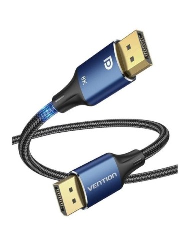 Cable DisplayPort 1.4 8K Vention HCELH/ DisplayPort Macho - DisplayPort Macho/ 2m/ Azul