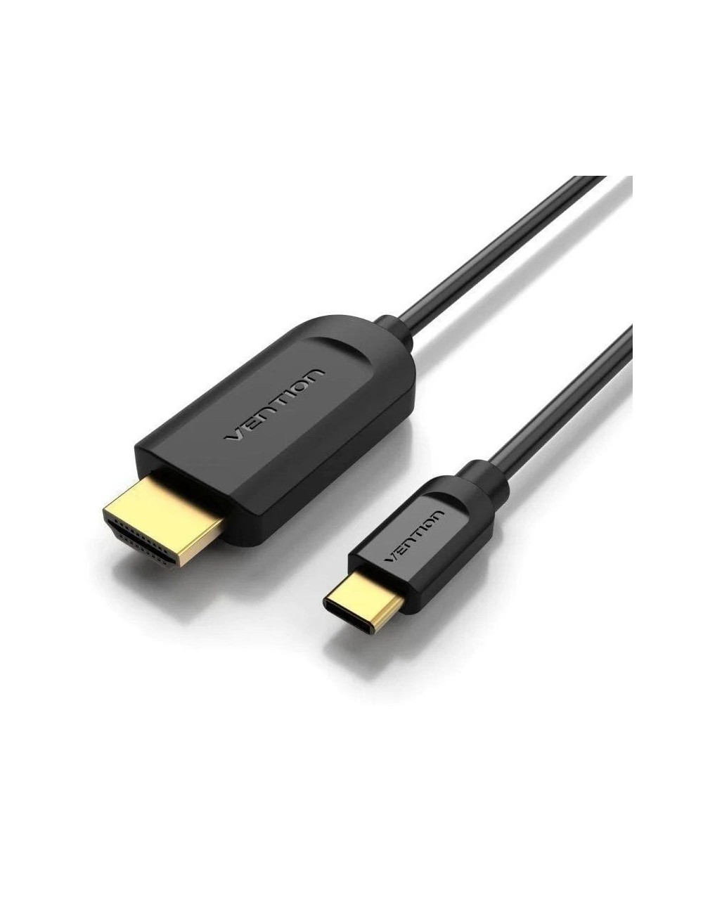 Cable Conversor HDMI 1.4 4K Vention CGUBF/ USB Tipo-C Macho - HDMI Macho/ 1m/ Negro