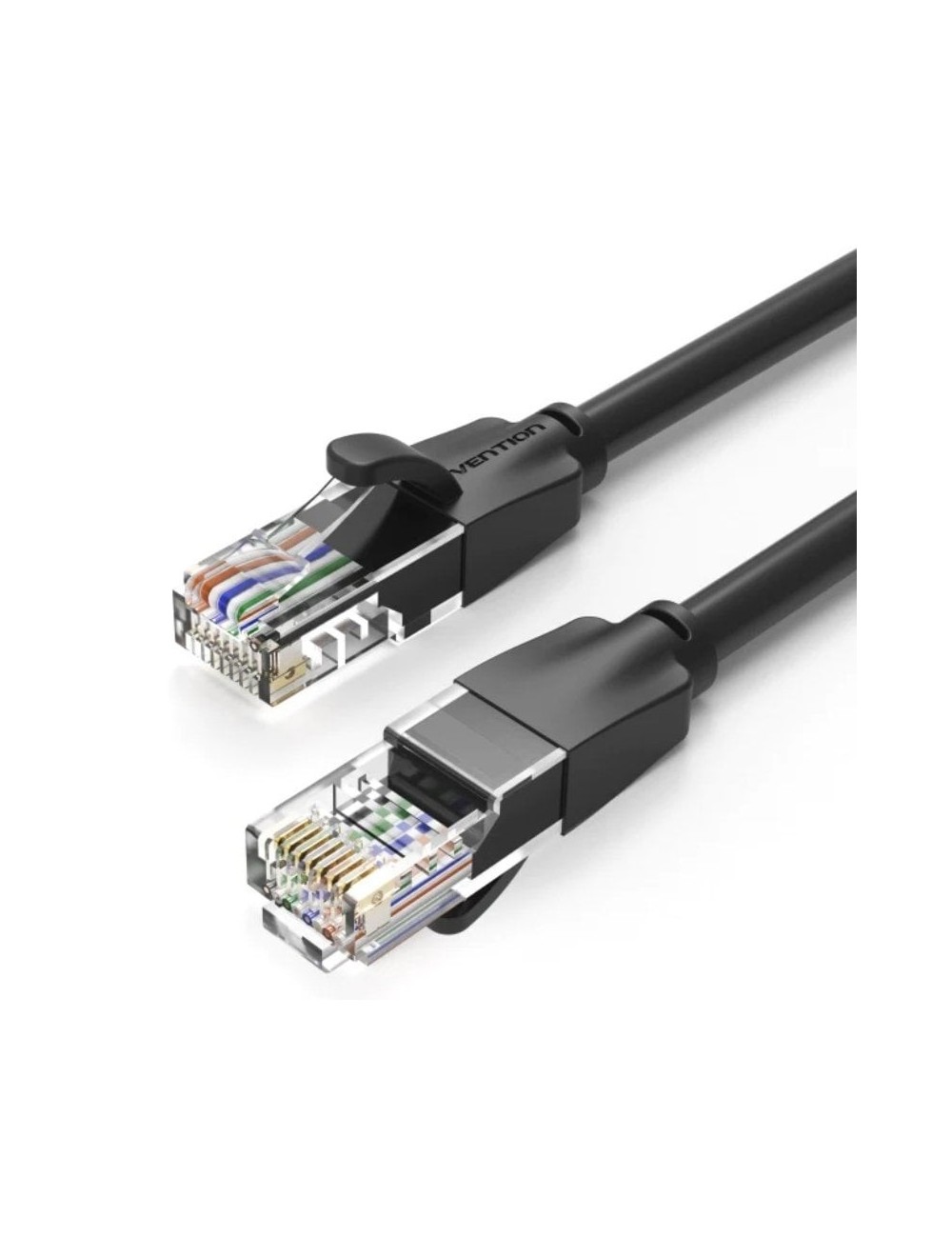 Cable de Red RJ45 UTP Vention IBEBY Cat.6/ 30cm/ Negro