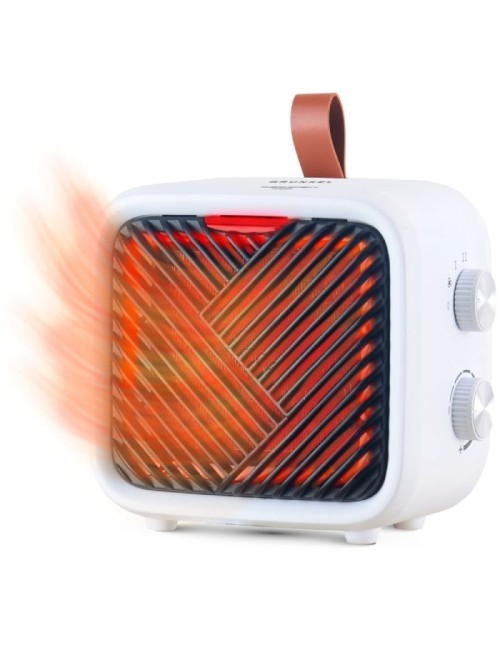 Calefactor Grunkel CF-1500CM/ 1500W/ Termostato Regulable