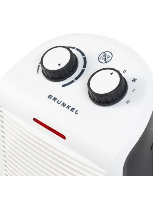 Calefactor / Termoventilador Grunkel WB-2000PLUSBL/ 2000W/ Termostato Regulable