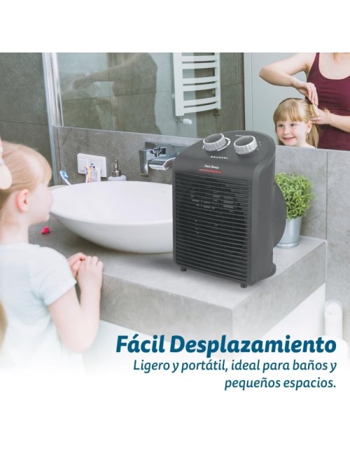Calefactor / Termoventilador Grunkel WB-2000PLUSNG/ 2000W/ Termostato Regulable