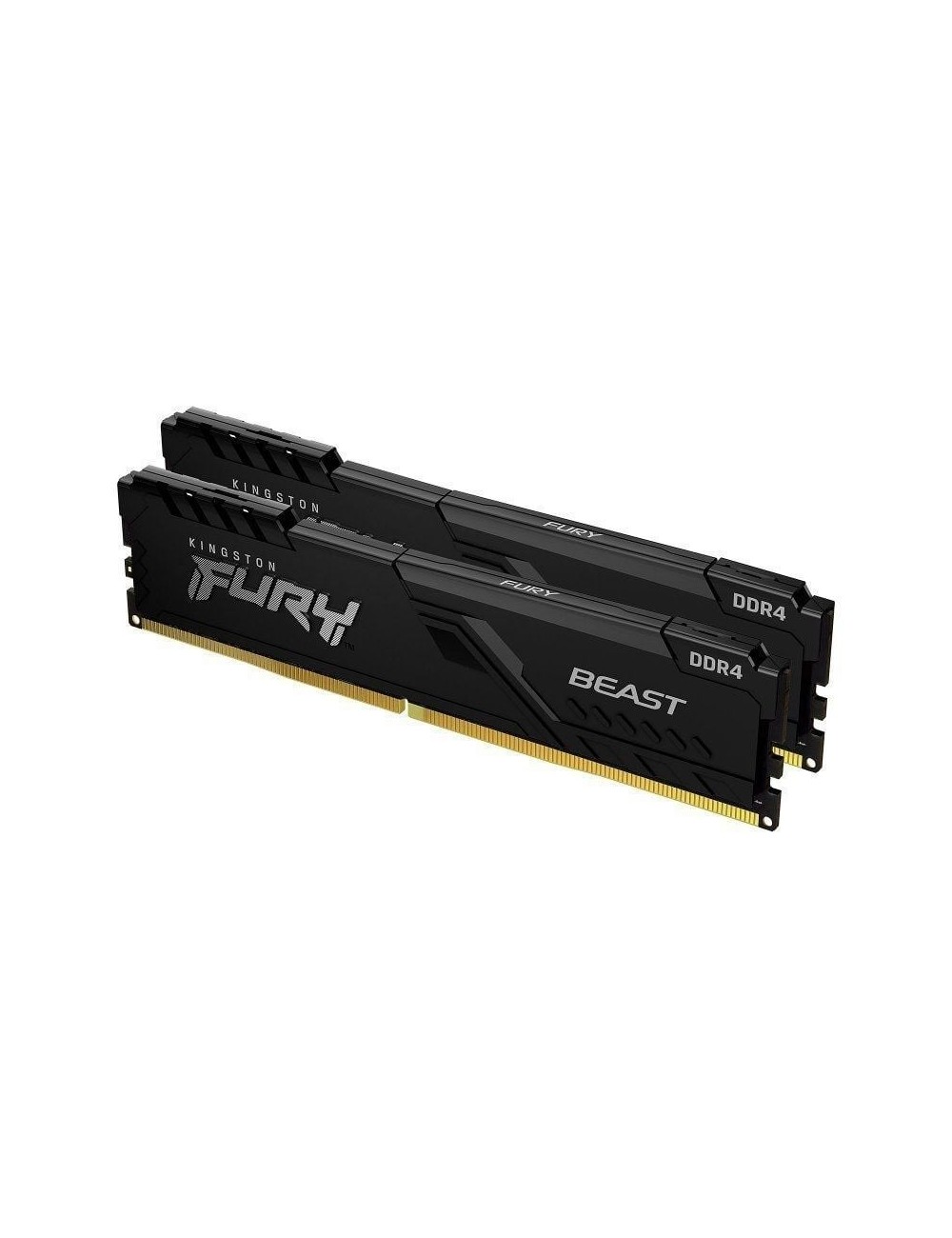 Memoria RAM Kingston FURY Beast 2 x 16GB/ DDR4/ 3200MHz/ 1.35V/ CL16/ DIMM