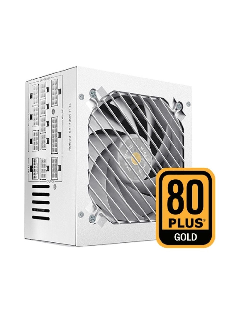 Fuente de Alimentación Mars Gaming MPB850PSI/ 850W/ Ventilador 14cm/ ATX 3.1/ PCIe 5.1/ 80 Plus Gold
