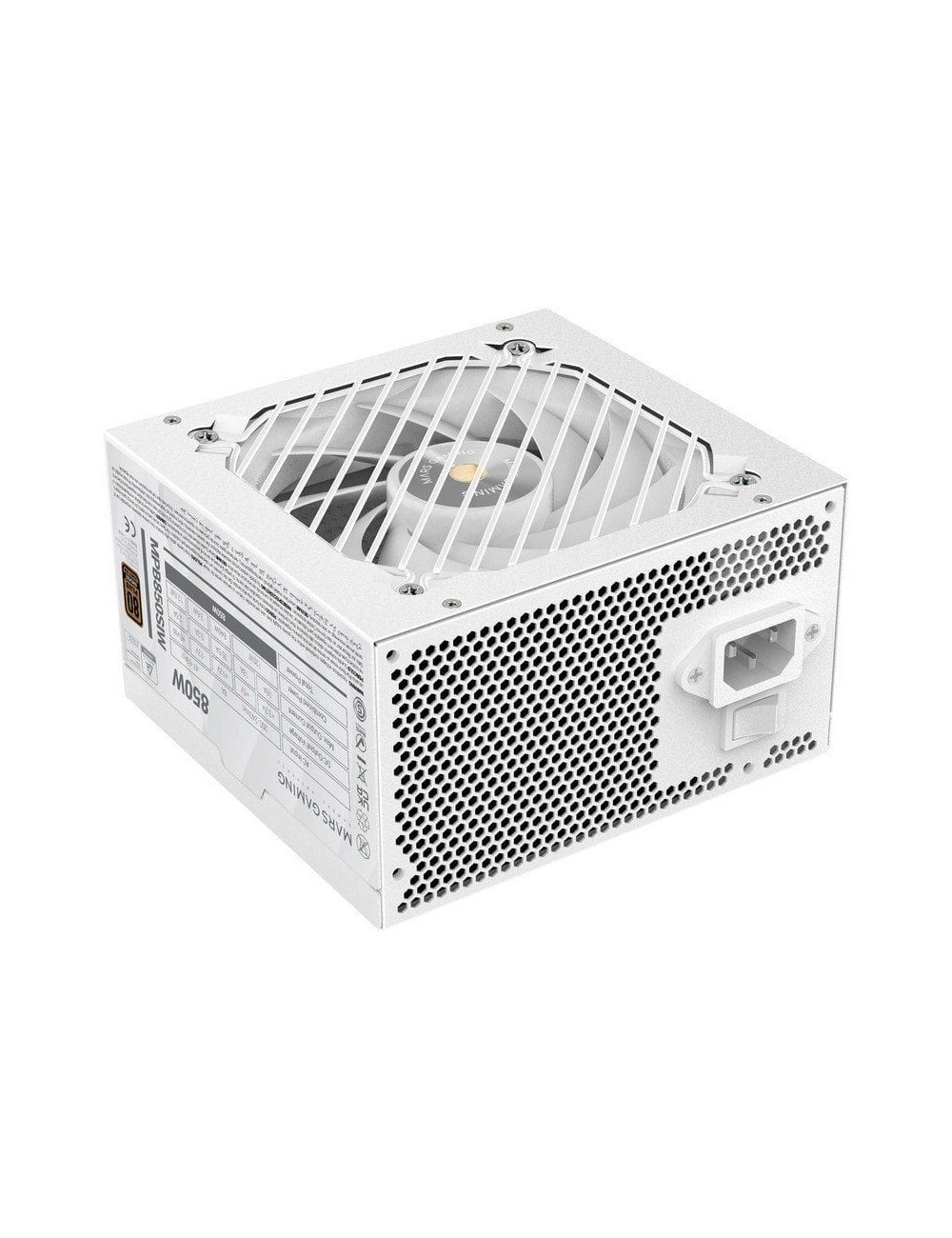 Fuente de Alimentación Mars Gaming MPB850SI/ 850W/ Ventilador 12cm/ 80 Plus Bronze