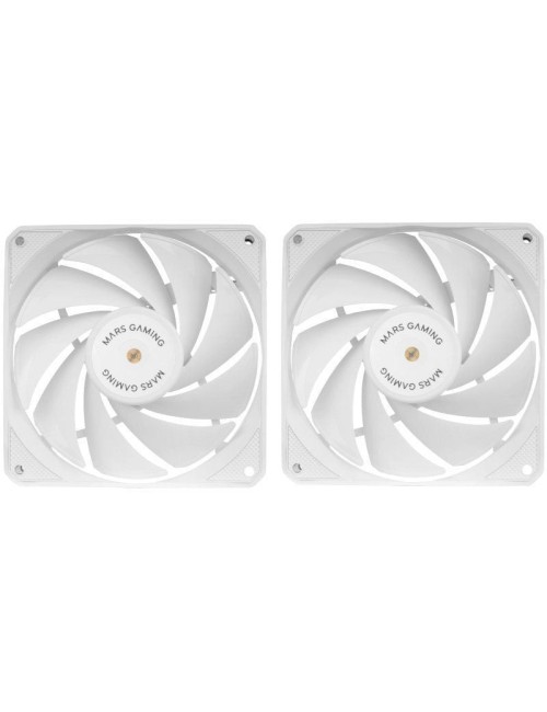 Pack 2 Ventiladores Mars Gaming MF-NCLX2/ 12cm