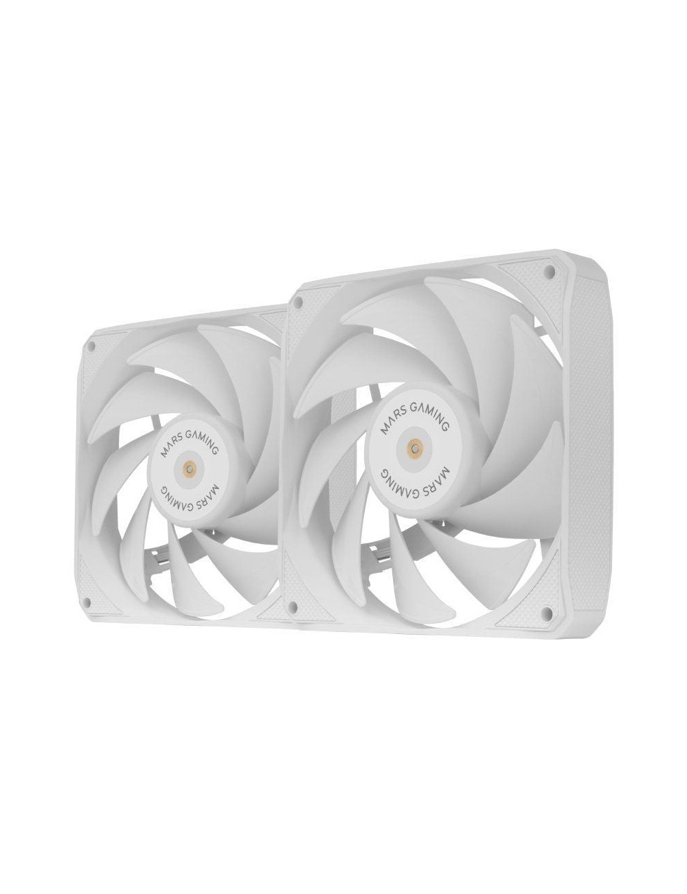 Pack 2 Ventiladores Mars Gaming MF-NCLX2/ 12cm