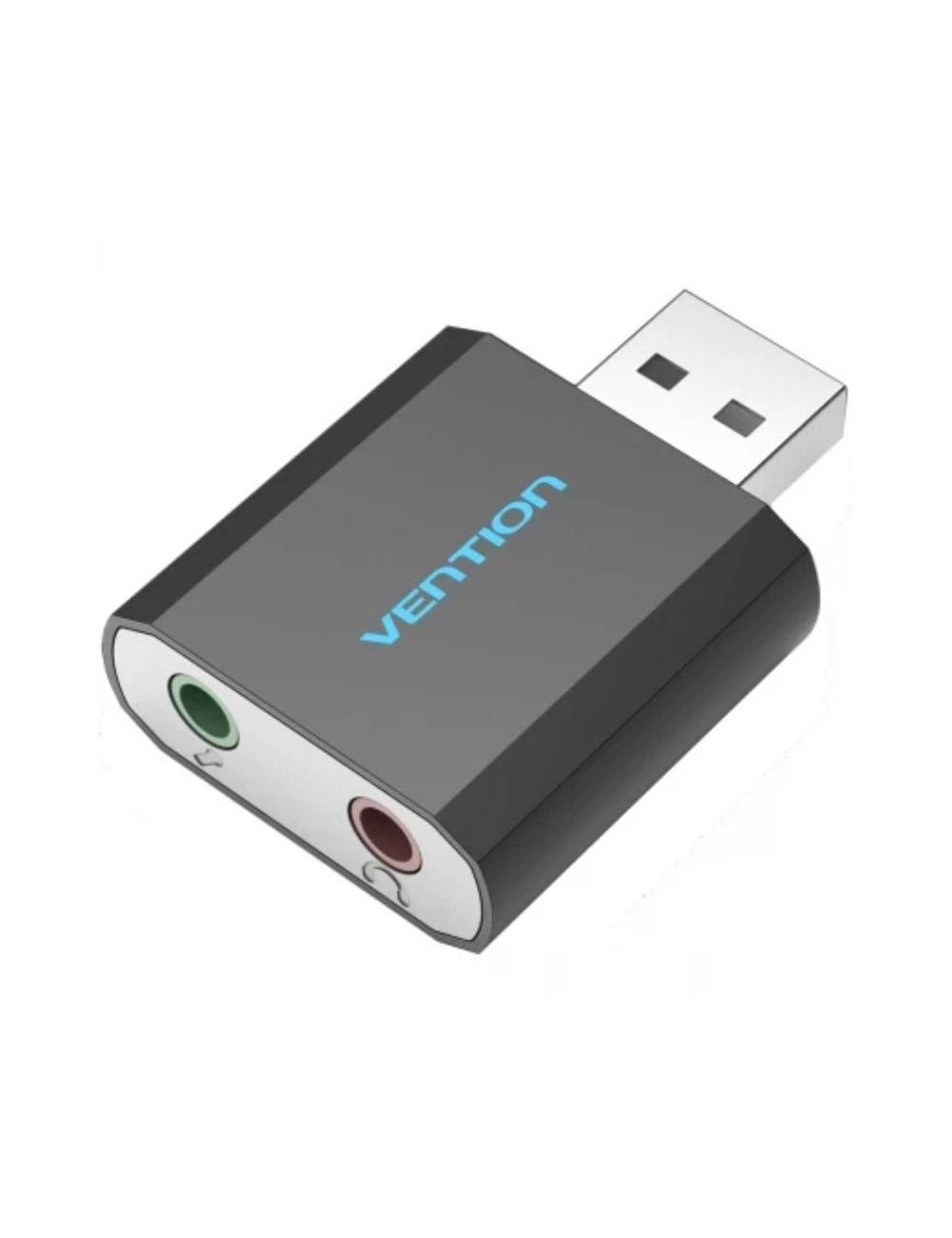 Tarjeta de Sonido Vention VAB-S17-B/ 2.1/ Negro