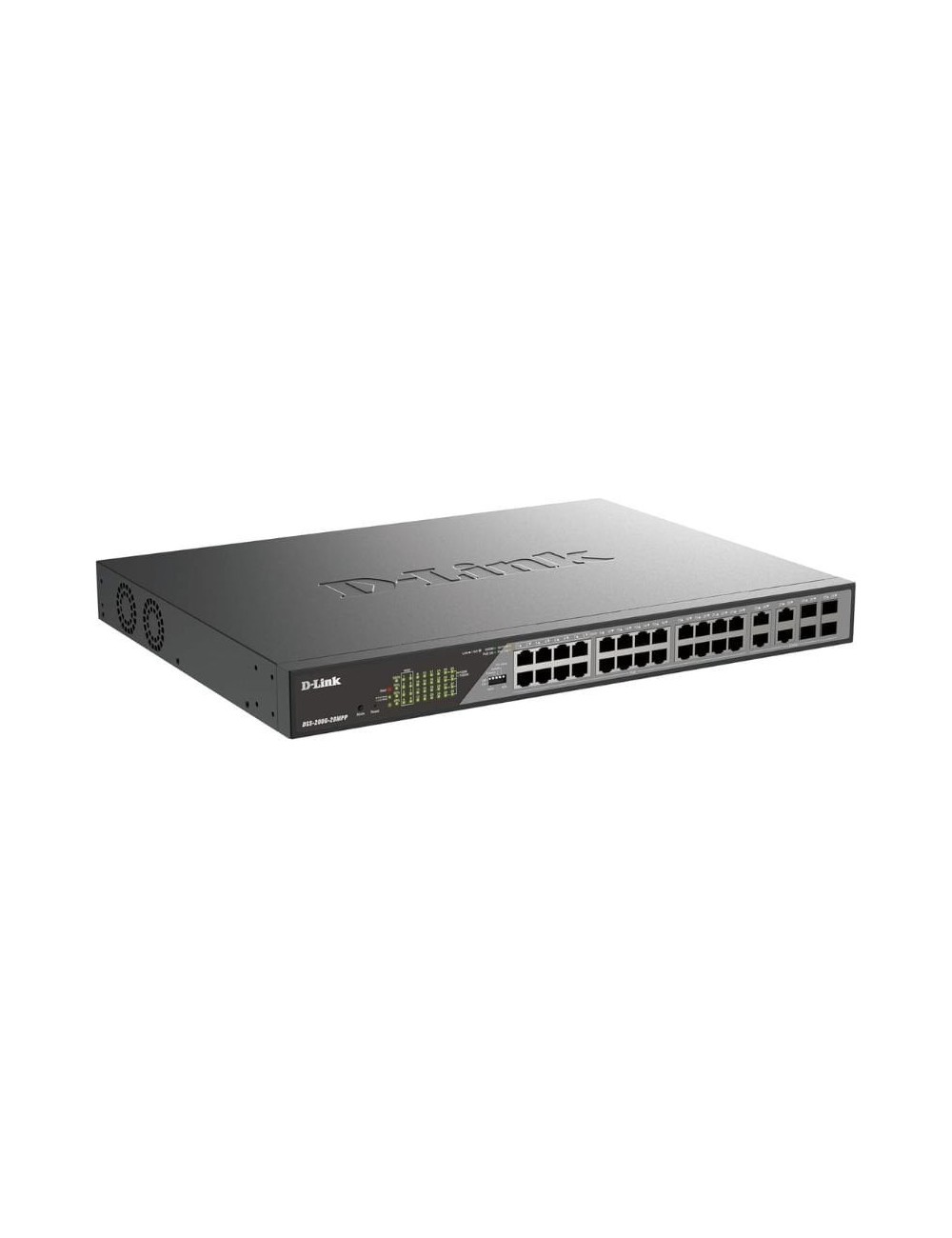 Switch Gestionable D-Link DSS-200G-28MPP 24 Puertos/ RJ-45 10/100/1000/ PoE++/ SFP