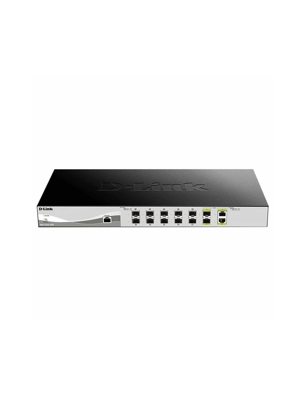 Switch Gestionable D-Link DXS-1210-12SC 10 Puertos SFP+/ 10G Ethernet 10/100/1000/ SFP