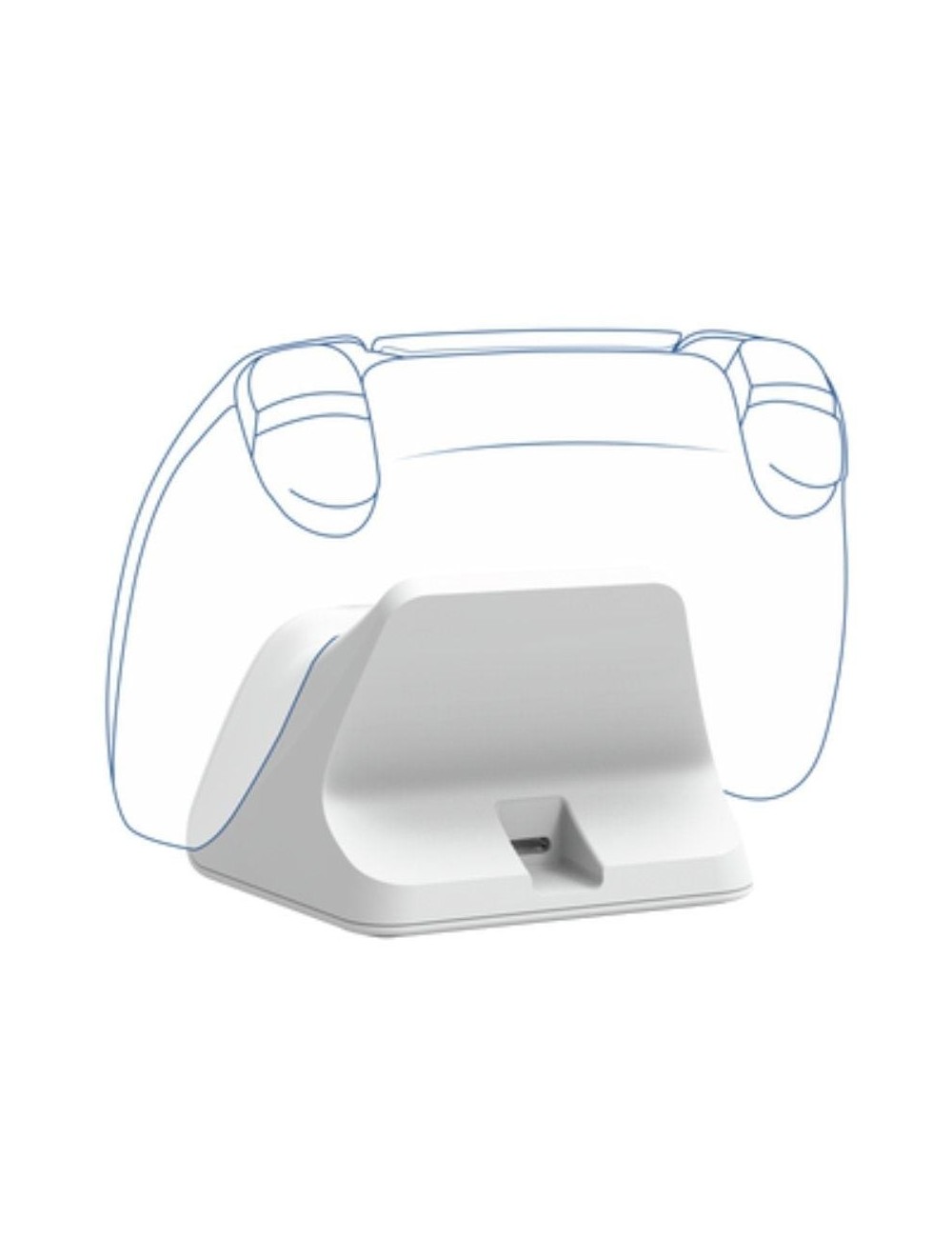Estación de Recarga Rápida Trust Gaming GXT 255 para PS5/ Blanco