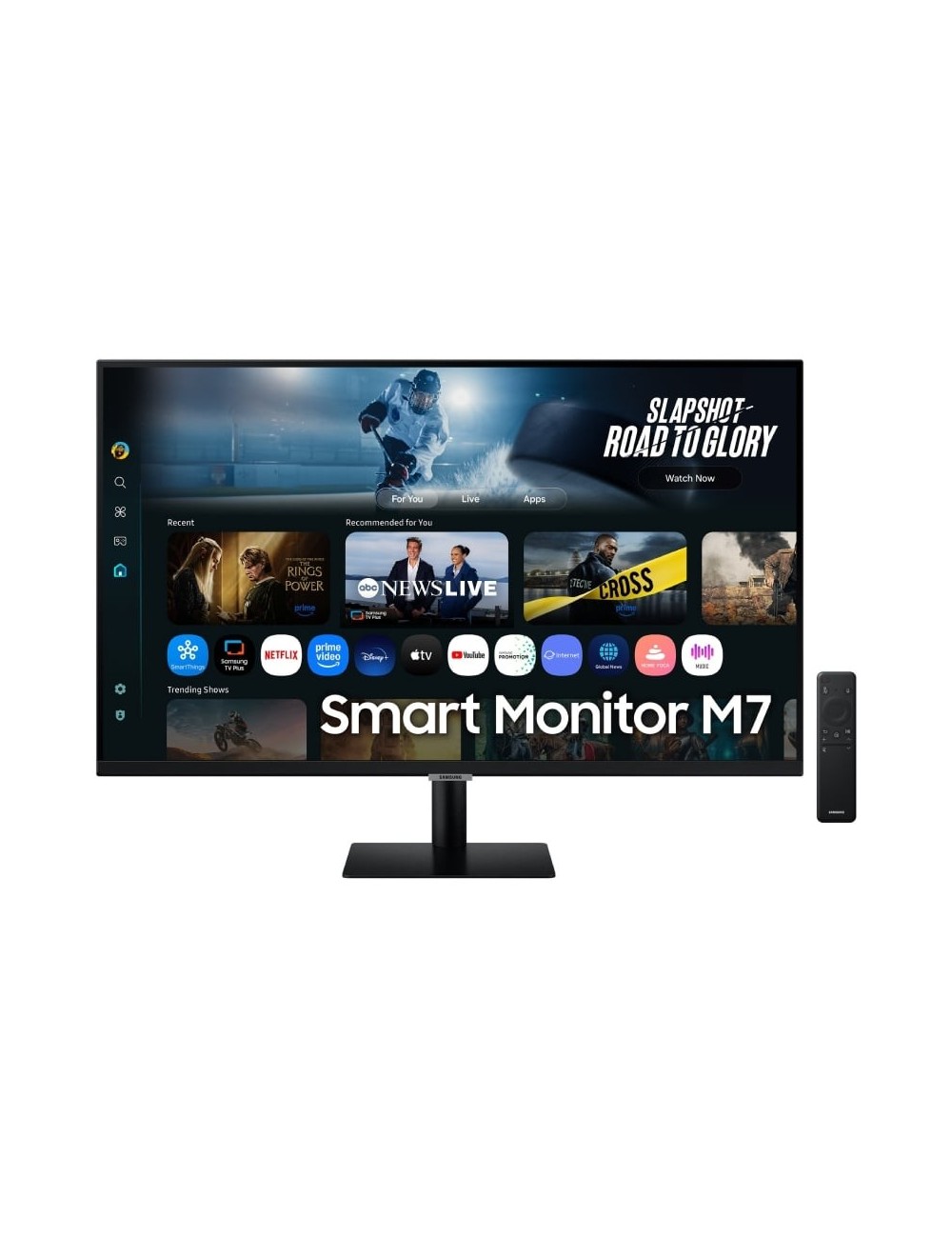 Smart Monitor Samsung M7 S32FM702UU 32'/ 4K/ Multimedia/ Smart TV/ Negro