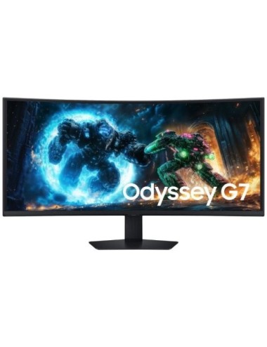 Monitor Gaming Ultrapanorámico Curvo Samsung Odyssey G7 S40FG756EU 40'/ 5K2K/ 1ms/ 180Hz/ VA/ Regulable en altura/ Negro