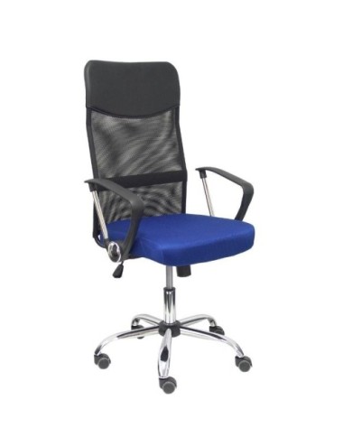 Silla de Oficina Piqueras y Crespo Gontar 31BM8403D229CRRP/ Azul y Negra