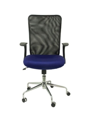 Silla de Oficina Piqueras y Crespo Minaya 4031AZ/ Azul y Negra