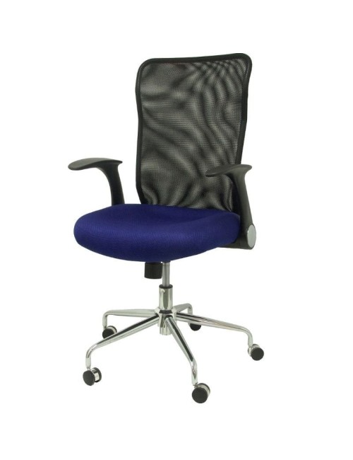 Silla de Oficina Piqueras y Crespo Minaya 4031AZ/ Azul y Negra