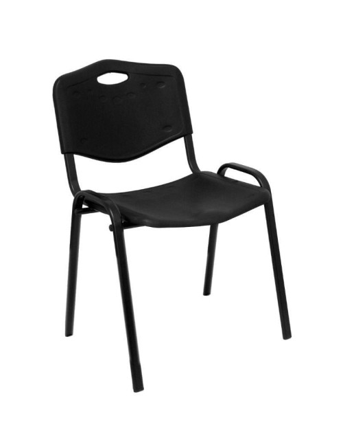 Pack 4 Silla Piqueras y Crespo Iso PACK426INE/ Negra