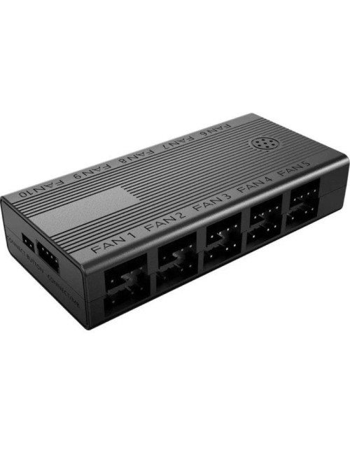 Pack 3 Ventiladores Mars Gaming MF-3DPROKIT/ 12cm + HUB + Mando a Distancia/ ARGB