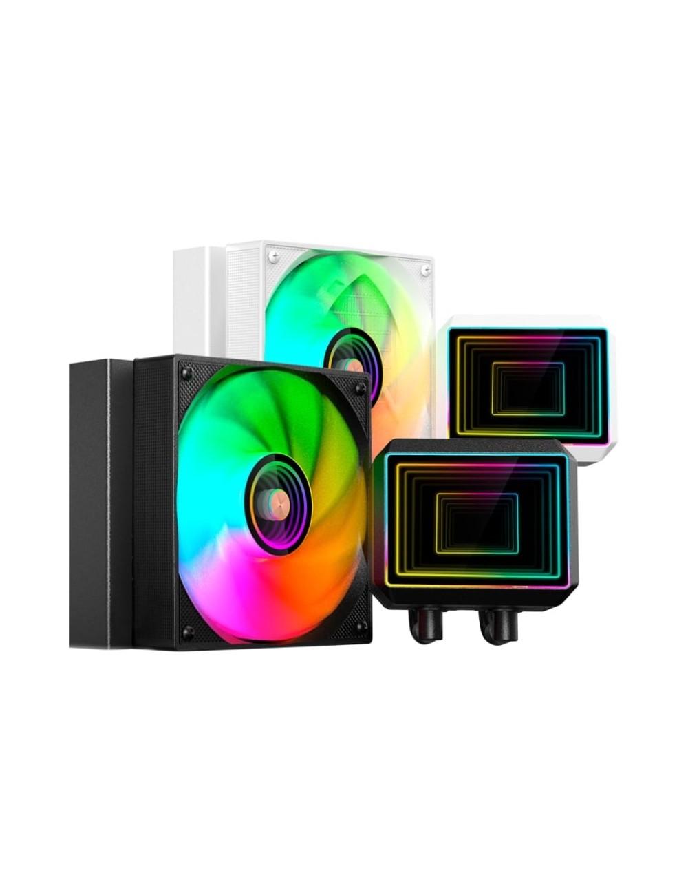 Sistema de Refrigeración Líquida Mars Gaming ML-TWO120/ Negro