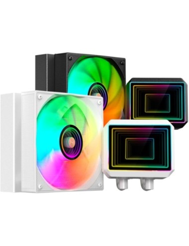 Sistema de Refrigeración Líquida Mars Gaming ML-TWO120/ Blanco