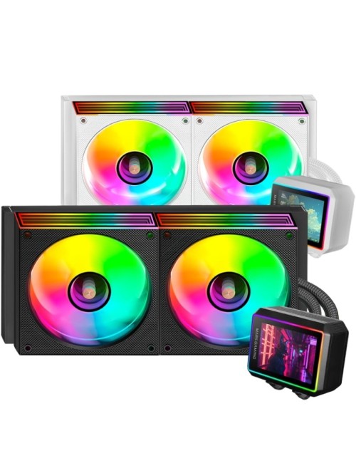 Sistema de Refrigeración Líquida Mars Gaming ML-VISIONII240/ Negro