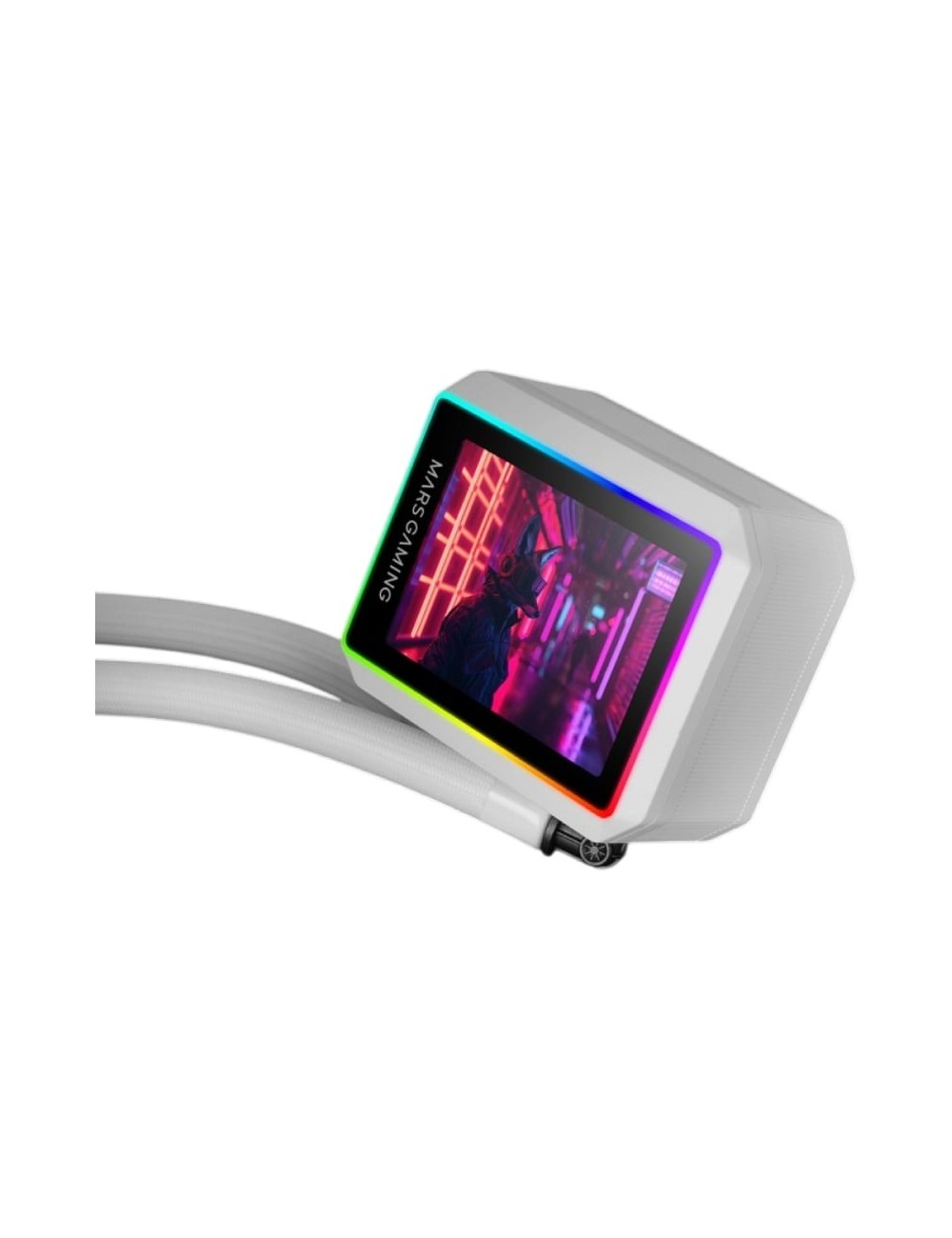 Sistema de Refrigeración Líquida Mars Gaming ML-VISIONII240/ Blanco