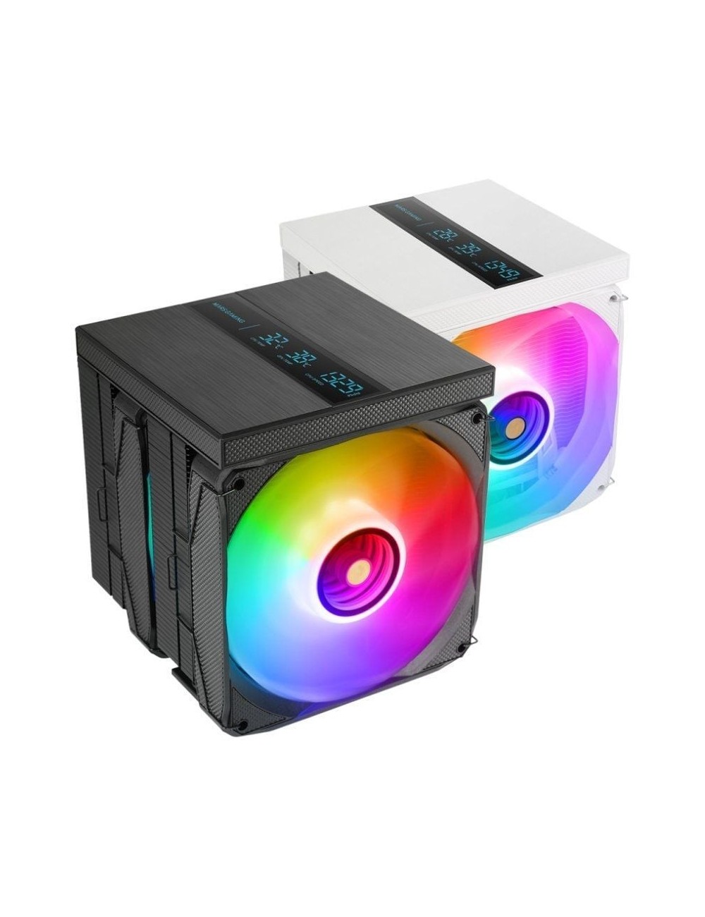 Ventilador con Disipador Mars Gaming MCPU-LCDPRO/ 12cm