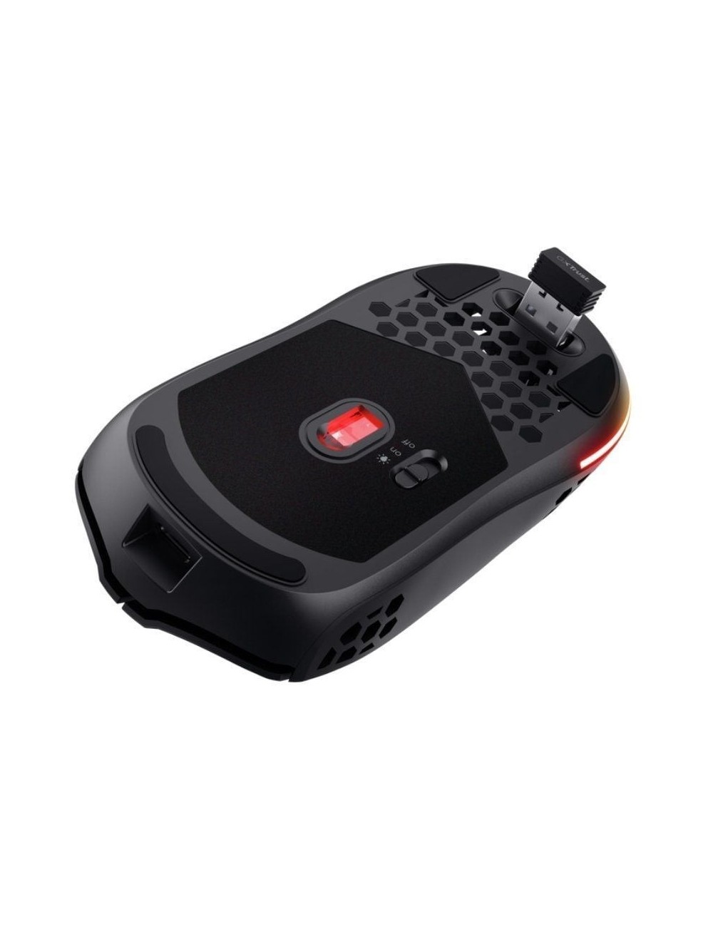 Ratón Gaming Inalámbrico Trust Gaming GXT 929 Helox/ Batería recargable/ Hasta 4800 DPI