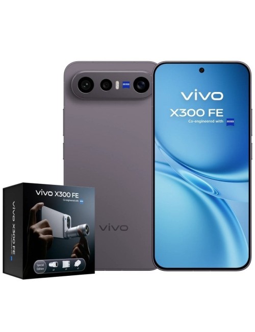 Smartphone Vivo X300 FE 12GB/ 512GB/ 6.31'/ 5G/ Negro/ Incluye Extensor Teleobjetivo