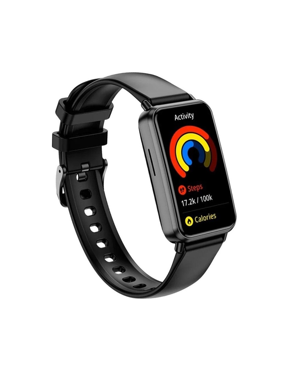 Smartwatch SPC Duo Fit/ Notificaciones/ Frecuencia Cardíaca/ Negro Oscuro